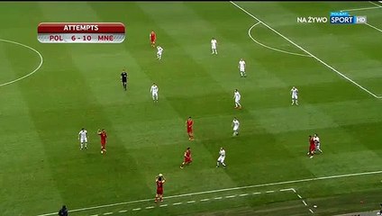 Poland 3 - 2 Montenegro 08/10/2017 Robert Lewandowski Super Goal 85' World Cup Qualif HD Full Screen .