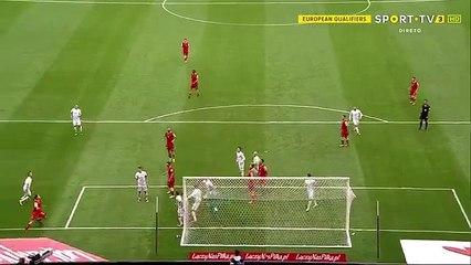 Stefan Mugosa Euro Goal HD - Poland 2-1 Montenegro 08.10.2017