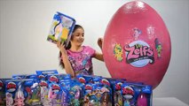 Super Giant Zelfs Surprise Egg with more than 80  Zelfs | KidToyTesters