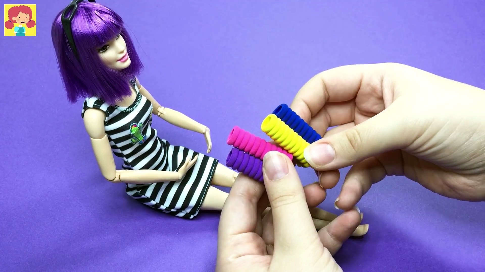 DIY Miniature Working Water Bottle For Barbie Dolls - Easy Doll Crafts -  Making Kids Toys - Video Dailymotion