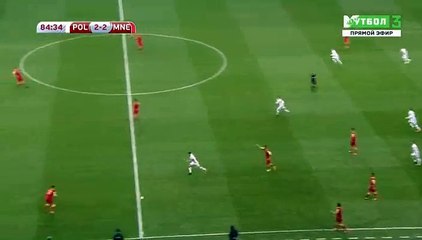 Robert Lewandowski Goal HD - Poland	3-2	Montenegro 08.10.2017