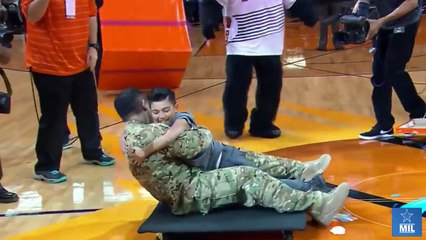 Most Touching Military Reunions - 2016