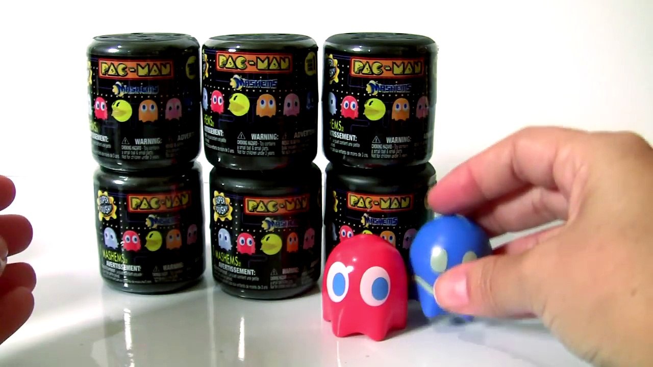 Brinquedos Pac-Man Mashems New Squishy Toys Surprise Tech4Kids パックマン ToysBR 2017 PAC MAN S