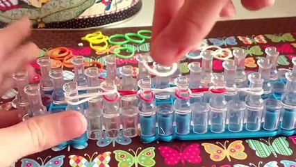 Rainbow loom dragon scale bracelet 6 pin