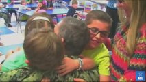 Soldier Dad Surprises Kids At School And Their Reactions Are PRICELESS!