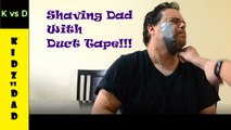 Shaving With Duct Tape Challenge