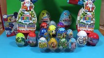 23 Kinder tojás kibontása (Kinder Maxi, Miki Egér, Angry Birds, Mása és medve)
