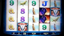 RETRIGGER MADNESS! LONGEST. BONUS. EVER! - Double Buffalo Spirit Slot Machine BIG WIN Bonus