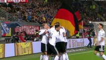 Leon Goretzka Goal HD - Germany 1 - 0 Azerbaijan - 08.10.2017 (Full Replay)