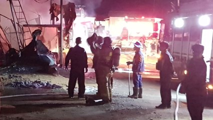 강원도 닭 사육농가에서 불...7만 마리 폐사 / YTN