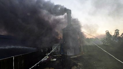 대구 도금 공장에서 불...600㎡ 태워 / YTN