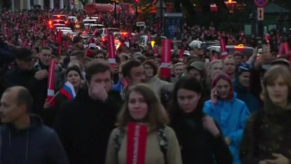 푸틴, 65회 생일에 러시아 전역에서 반대 시위 / YTN