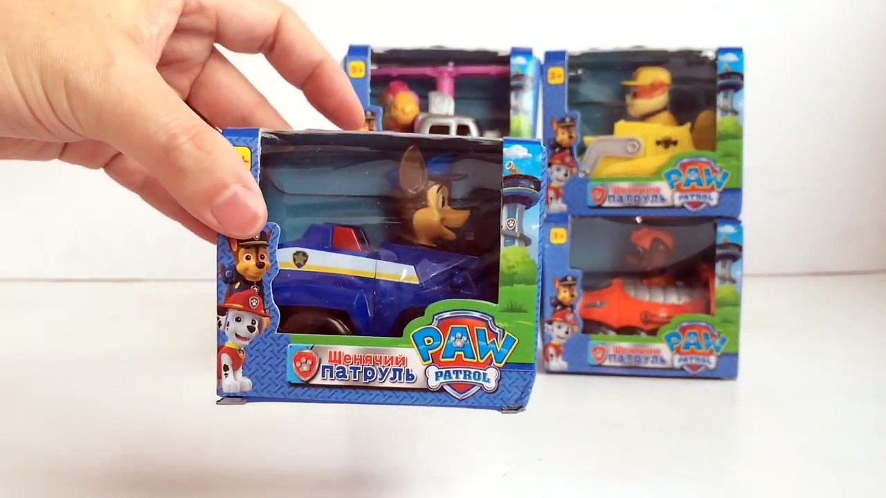 9 Paw Patrol Racers Chase Marshall Rocky Rubble Zuma Skye Everest Ryder Robo-Dog - Unboxing Revie