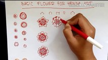 Belajar Henna untuk Pemula (Basic Flower of Henna Art)