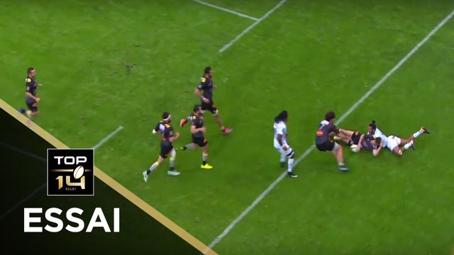 TOP 14 - Essai Vincent RATTEZ (SR) - La Rochelle - Racing 92 - J7 - Saison 2017/2018