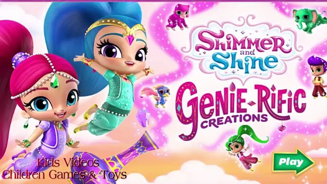 New Shimmer and Shine Game Genie Rific Creations Fun Video Cartoon Game for Children Full HD
