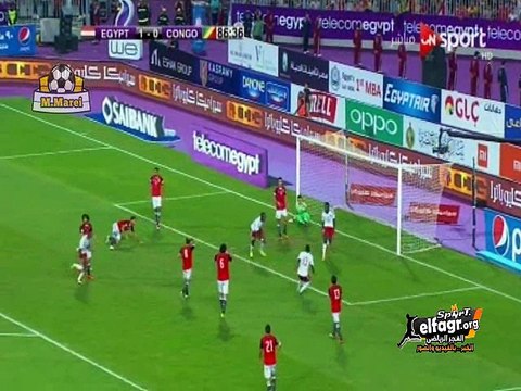 أهداف مباراة - مصر 2 × 1 الكونغو | تعليق مدحت شلبي - تصفيات أفريقيا المؤهلة إلي كأس العالم