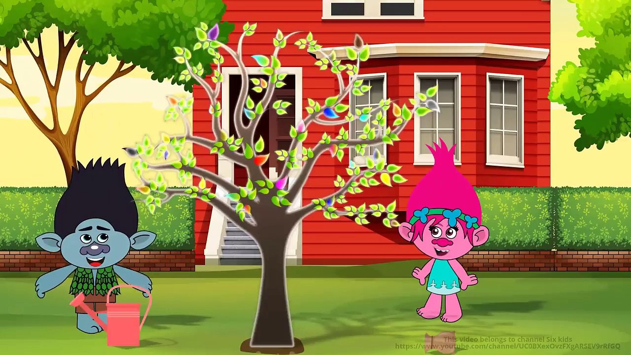 Trolls Poppy and Daddy Branch Swimming in Nutella Full Episodes Cartoon Animation Rhyme