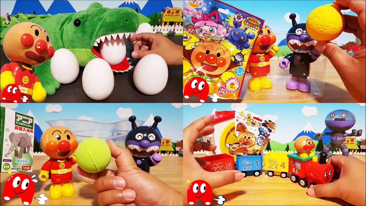 アンパンマン おもちゃアニメ たまごシリーズ まとめ＆連続再生 Toy Kids トイキッズ animation