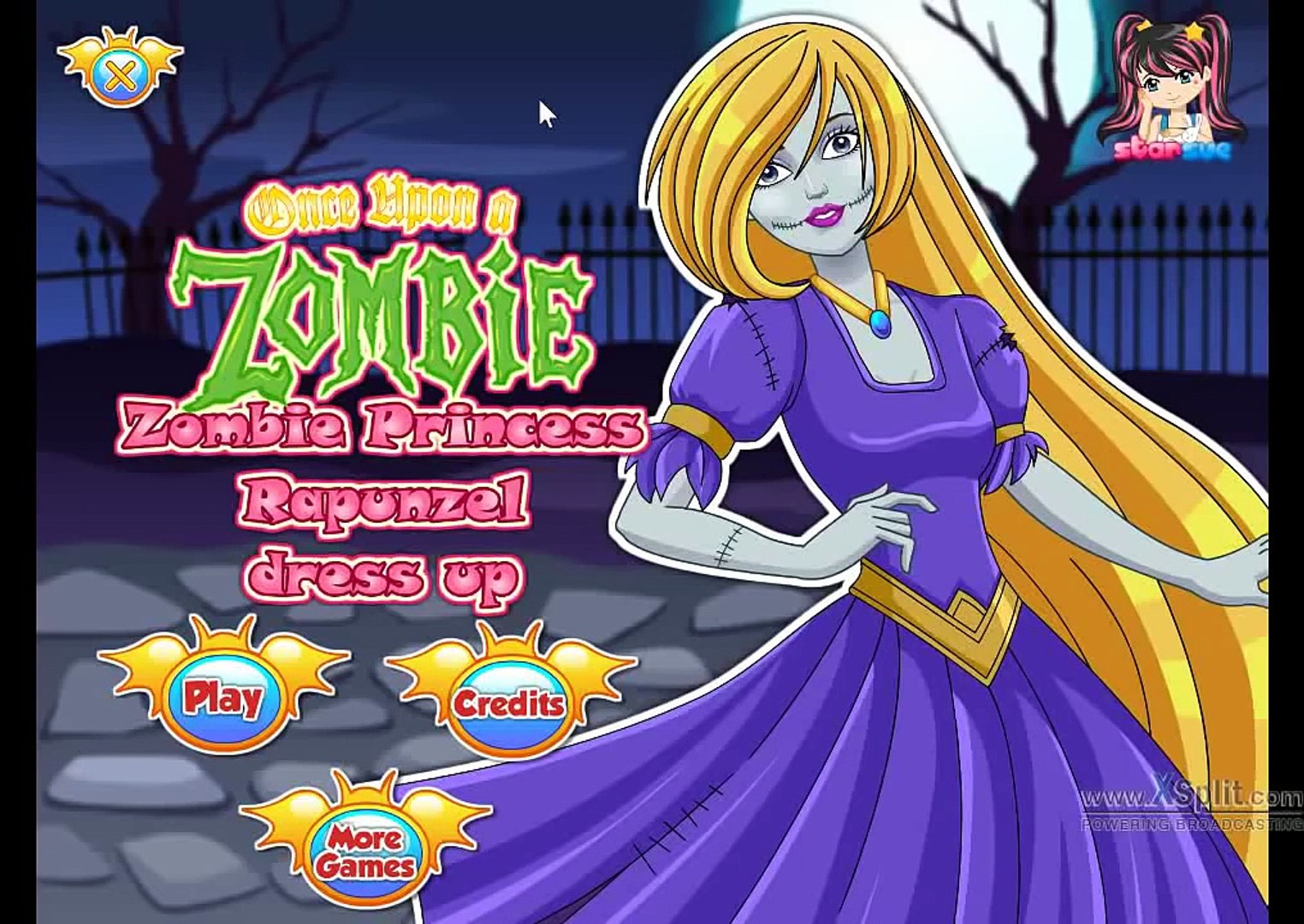 dress up zombie princess