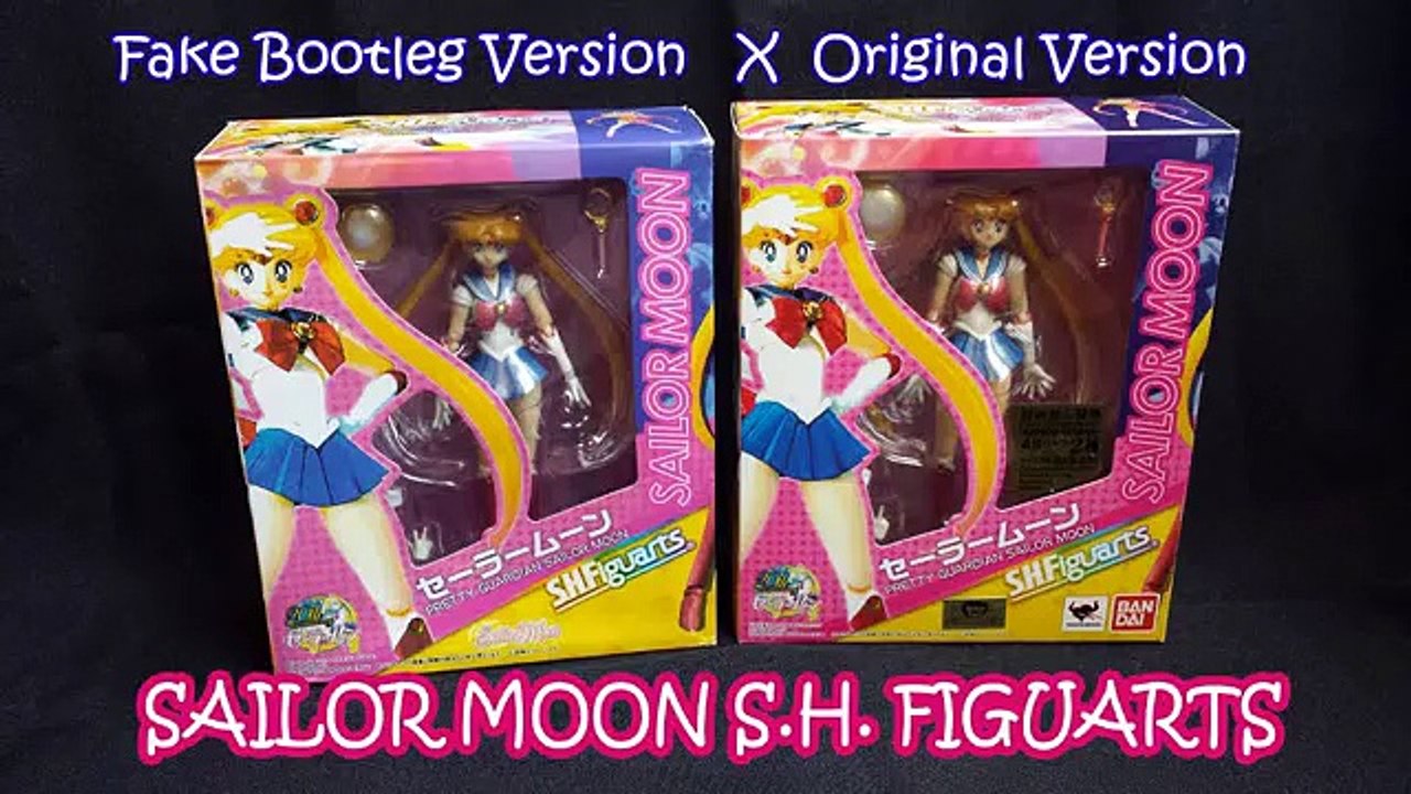 Sailor Moon Bootleg / Fake (Chinese Version) x Original (Japanese Version)