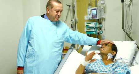 Cumhurbaşkanı Erdoğan Naim Süleymanoğlu'nu Ziyaret Etti