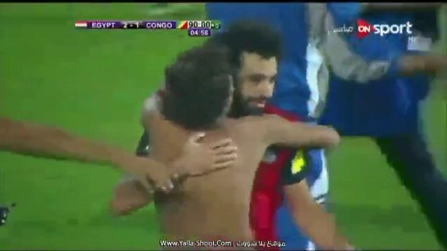 Mohamed Salah penalty Goal SD - Egypt 2 - 1 Congo - 08.10.2017 (Full Replay)