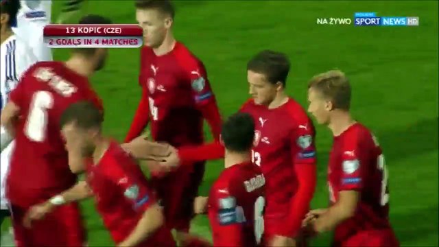 3-0 Jan Kopic Goal FIFA WC Qualification UEFA Group C - 08.10.2017 Czech Rep 3-0 San Marino