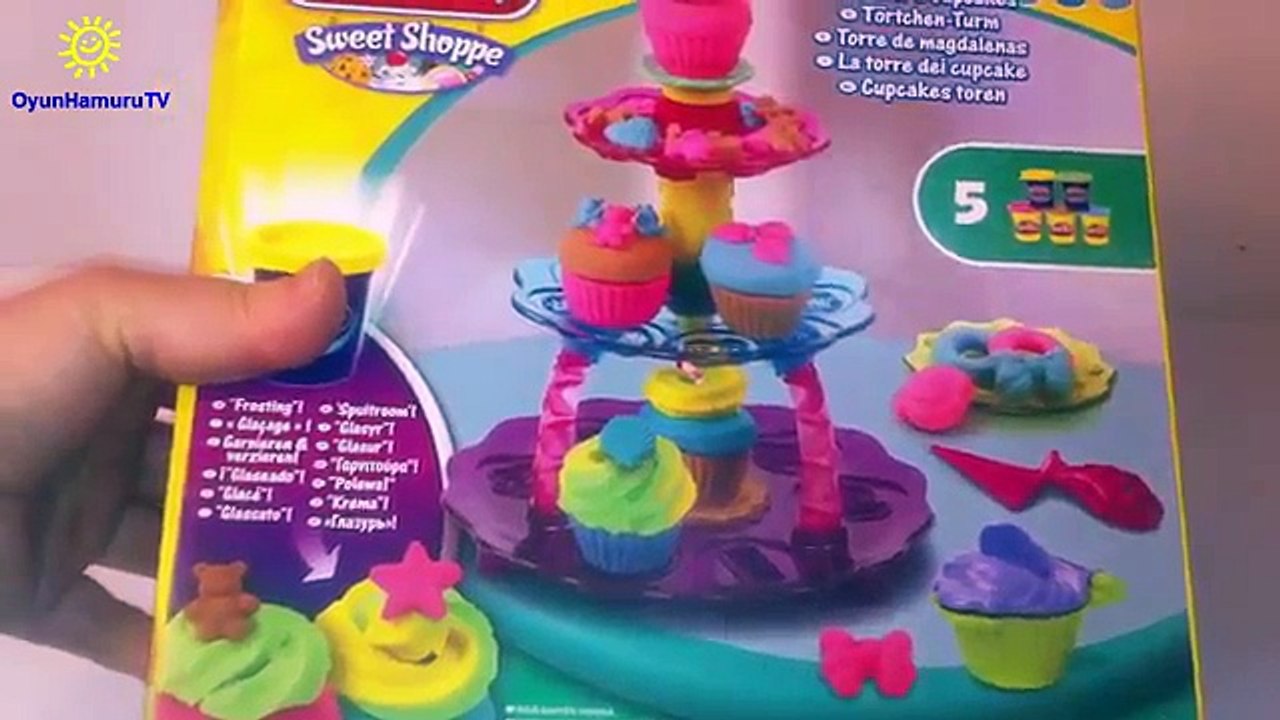 Play Doh Pasta Kulesi Oyun Hamuru Seti (Cupcake Tower)