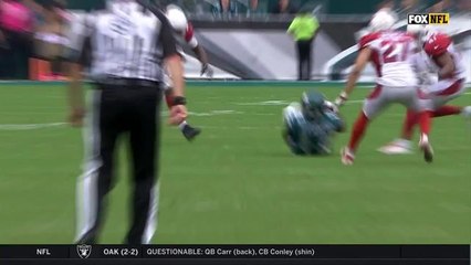 Carson Wentz throws laser to Nelson Agholor for 17 yards