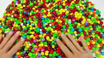 Learn To Count 1 to 20 with Candy Numbers! Surprise Eggs with Smarties Skittles and Candy Circles