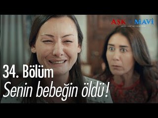 Senin bebeğin öldü! - Aşk ve Mavi 34. Bölüm