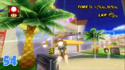 【マリオカートWii】スーパープレイ集 (TAS) パフォーマンス+低空+ショートカット等 MKWii ~Best of pfmp721~
