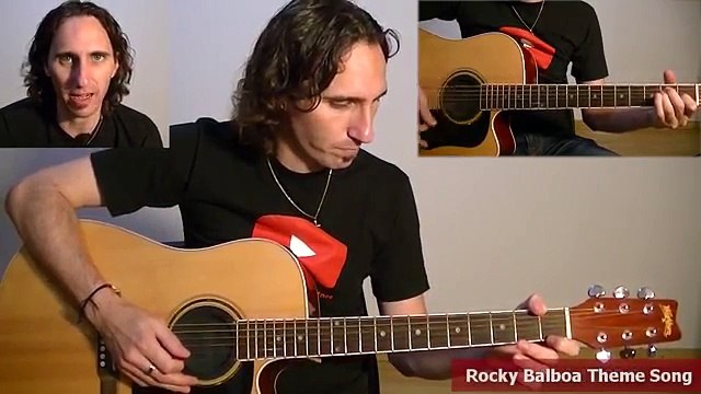 Como Tocar Rocky Balboa En Guitarra Acústica: Tutorial Completo Notas y Acordes TCDG