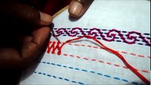 Hand Embroidery Designs | Basic embroidery stitches # Part 5 | Stitch and Flower-73