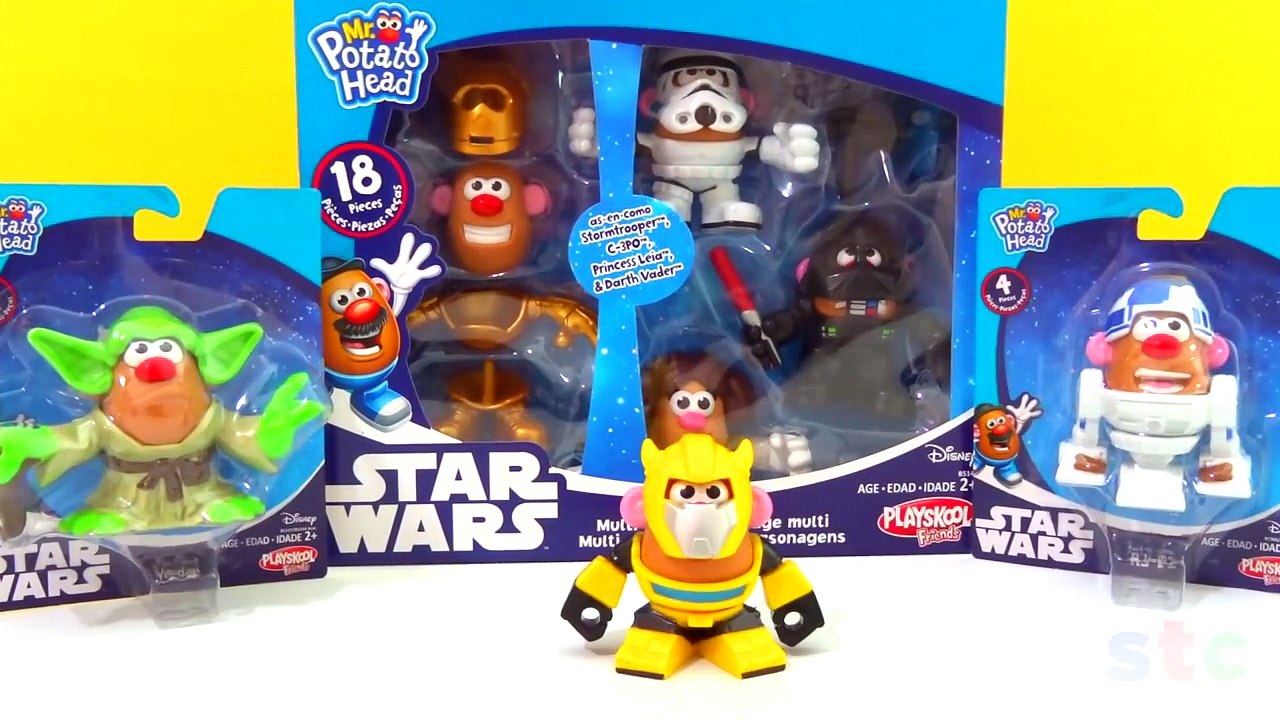 Mr Potato Head Star Wars Playskool Heroes Hulk conoce a Yoda