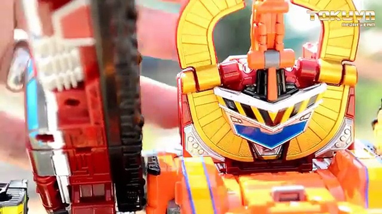 All DX Gattai Ressha Sentai ToQger new! DX 烈車戦隊トッキュウジャー! Power Ranger Train Force!
