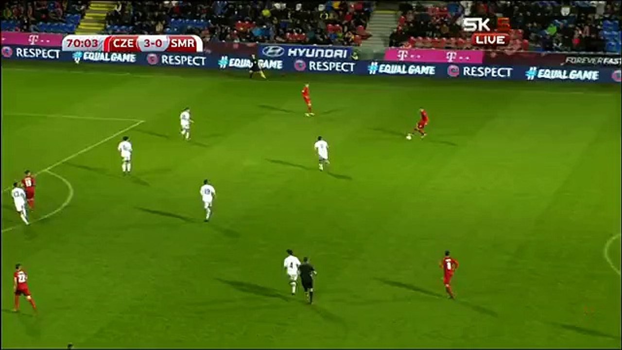 Filip Novak  Goal HD - Czech Republic	4-0	San Marino 08.10.2017