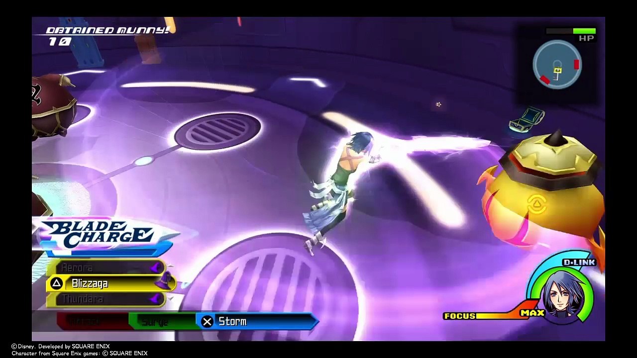 KINGDOM HEARTS HD 1.5 2.5 ReMIX BBS Aqua Showcase 4