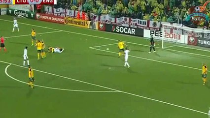 Lithuania vs England 0 - 1: Goals and match Overview: 8-10-2017