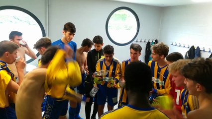 Cri de victoire des U18 gambardella