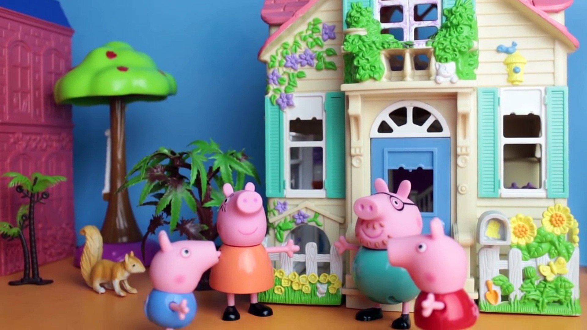 Videos de Peppa Pig em Portugues - Pig George com medo no zoologico Capitulos Completos 2016