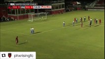 Didier Drogba Funny Free Kick Goal vs Rio Grande Valley!