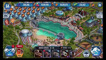 MAX LEVEL OSTAPOSAURUS NEW DINOSAURS - Jurassic World The Game