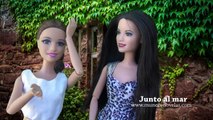 Junto al mar Ep. 13 - Fabio besa a Saylor - Novela juvenil con juguetes y muñecas Barbie