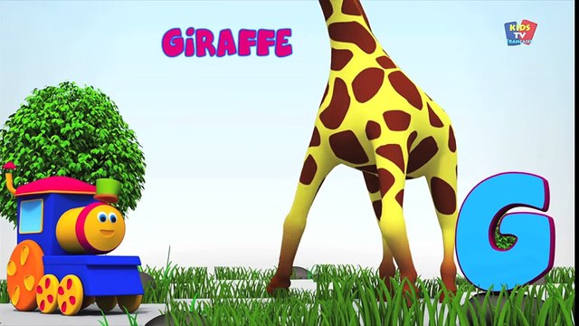 Bob, le train - bob animaux abc chanson - les enfants l'apprentissage de chansons - YouTube_2