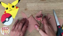 Easy Eevee DIY - Pokemon Bookmark Corners - Origami Inspired - Pokemon Go