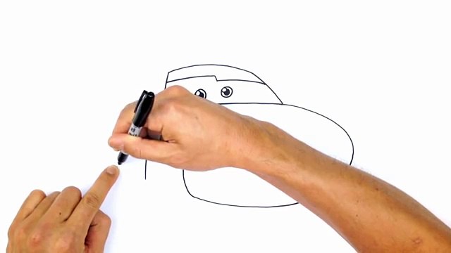 FILME CARROS 3 como desenhar Relâmpago McQueen - FÁCIL - 14
