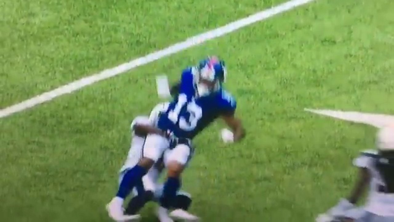 Odell Beckham Jr. Horribly Injures His Ankle vs Chargers!