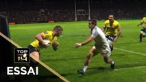 TOP 14 - Essai David STRETTLE (ASM) - Toulouse - Clermont - J7 - Saison 2017/2018